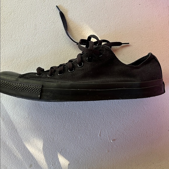 Converse Black Canvas Men's Sneakers - Picture 3 of 8